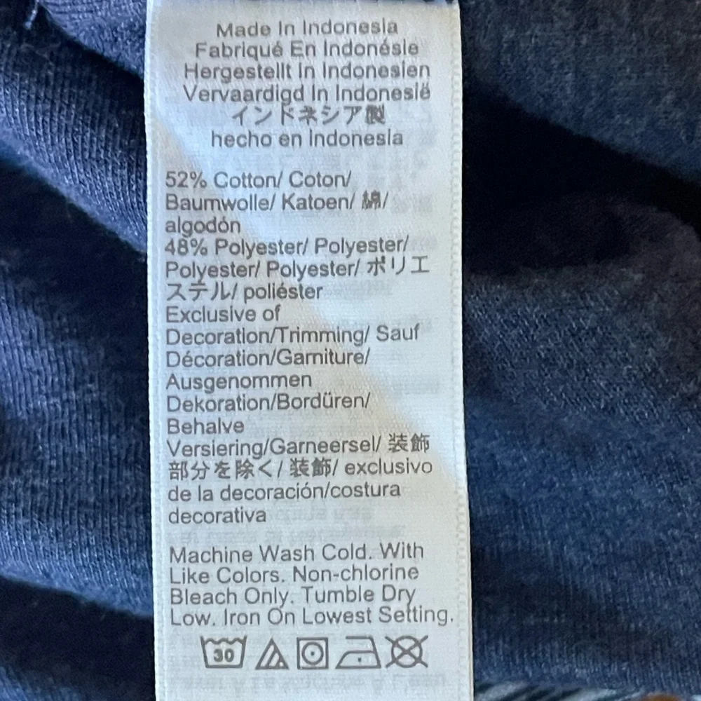 J. Crew Men’s size XL Navy Heathered Knit Top